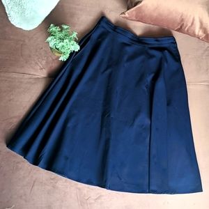 Modcloth, navy blue skirt, size medium